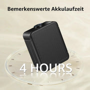 Mini Kamera, 4K HD WLAN Überwachungskamera Innen Für Live Übertragung Handy APP, Wifi Camera Nachtsichtkamera Mit Bewegungsmelder/Lange Batterielaufzeit/Cloud-Speicherplat