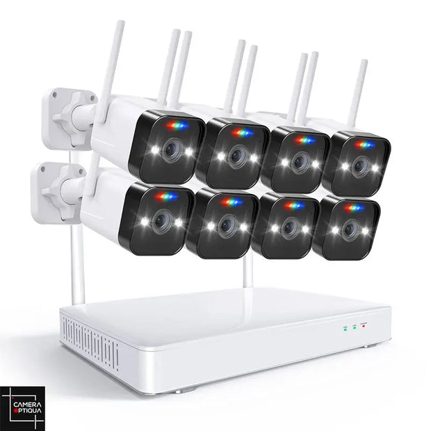 WLAN Überwachungskamera mit Rekorder für Sicherheitssysteme - The Home Security