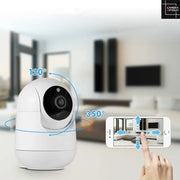 Überwachungskamera mit Mikrofon und Zwei-Wege-Audio - The Home Security