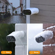 Außenkamera mit langer Akkulaufzeit und 2K HD Sicherheit - The Home Security