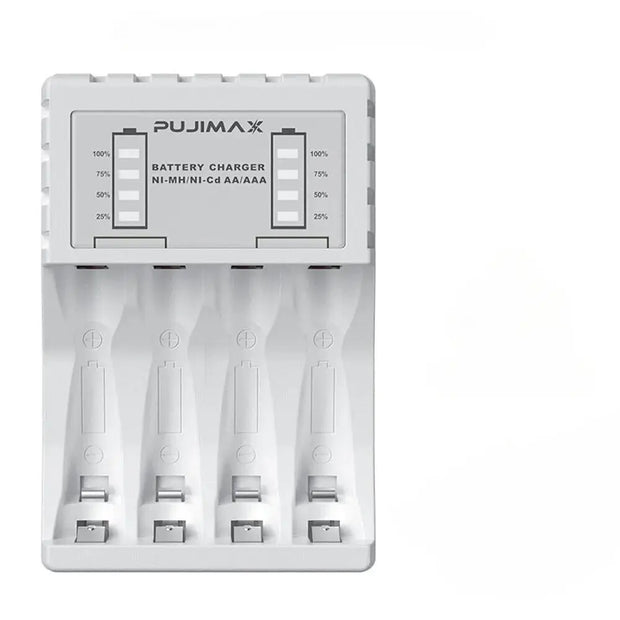 Ladegerät für wiederaufladbare Batterien - The Home Security
