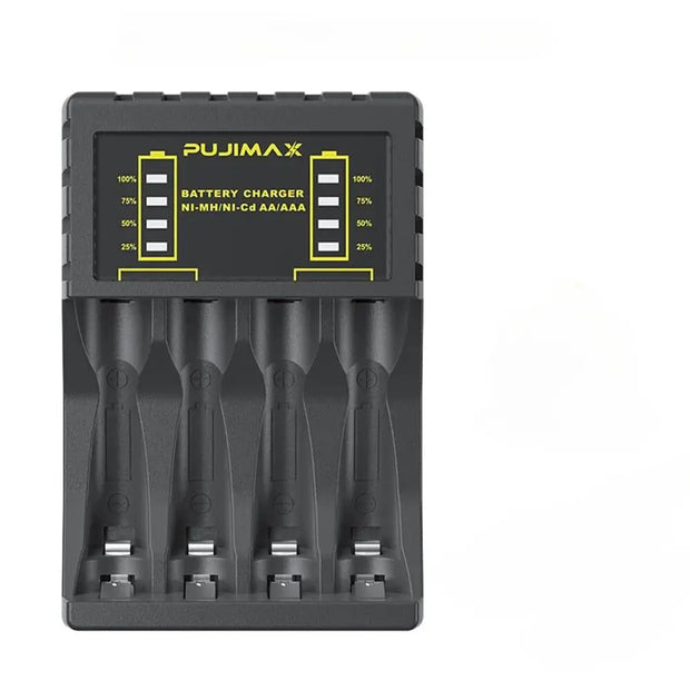 Ladegerät für wiederaufladbare Batterien - The Home Security