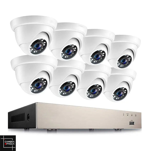 Überwachungskamera-Set für Außenbereich mit Aufnahmefunktion - The Home Security