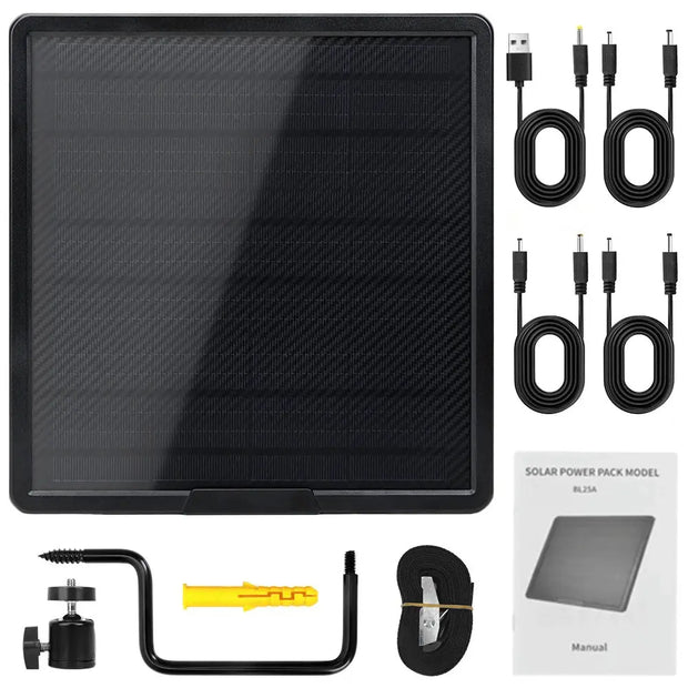 Solarmodul für Wildkamera Energielieferant Outdoor - The Home Security