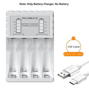 Ladegerät für wiederaufladbare Batterien - The Home Security