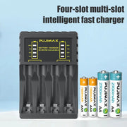 Ladegerät für wiederaufladbare Batterien - The Home Security