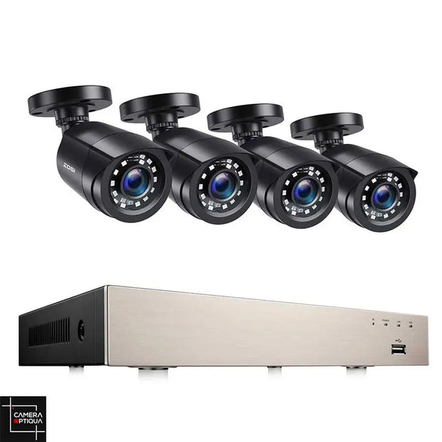 Überwachungssystem für 24h Sicherheit und intelligente Kontrolle - The Home Security