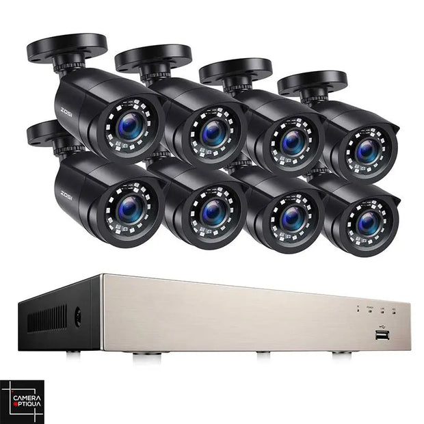 Überwachungssystem für 24h Sicherheit und intelligente Kontrolle - The Home Security