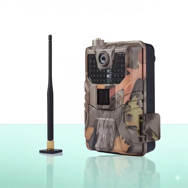 Wildkamera mit SMS/MMS Benachrichtigung und 4K Nachtsicht - The Home Security