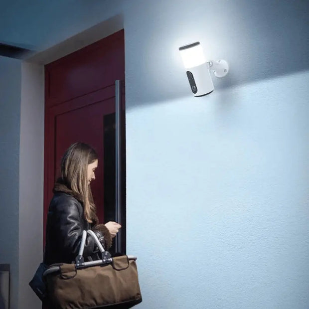 Solarkamera mit 2MP und Farbnachtsicht - The Home Security