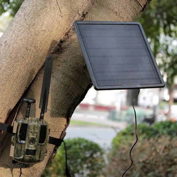 Solarmodul für Wildkamera Energielieferant Outdoor - The Home Security