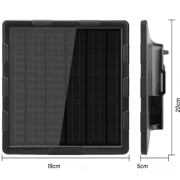Solarmodul für Wildkamera Energielieferant Outdoor - The Home Security