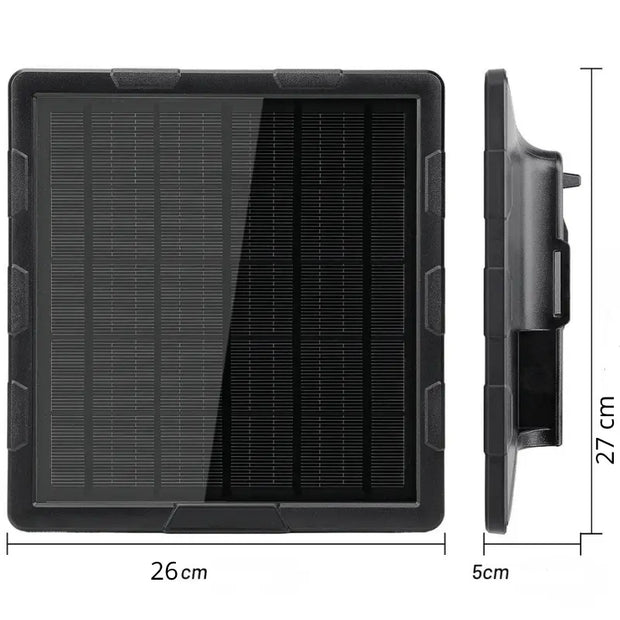 Solarmodul für Wildkamera Energielieferant Outdoor - The Home Security